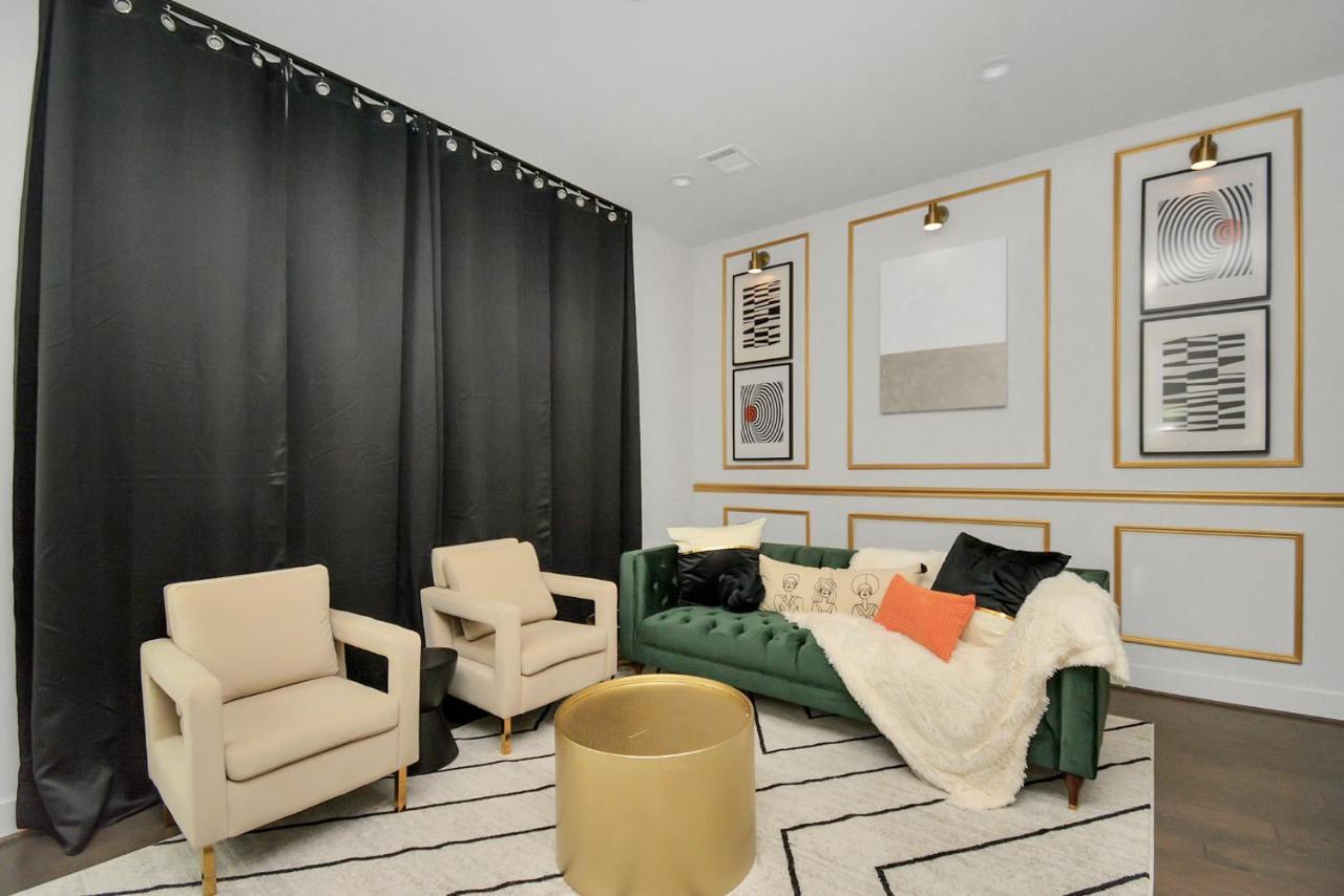 יוסטון Emerald Palace - New, Modern 3Br Townhome Close To Downtown, Nrg, Med Ctr מראה חיצוני תמונה